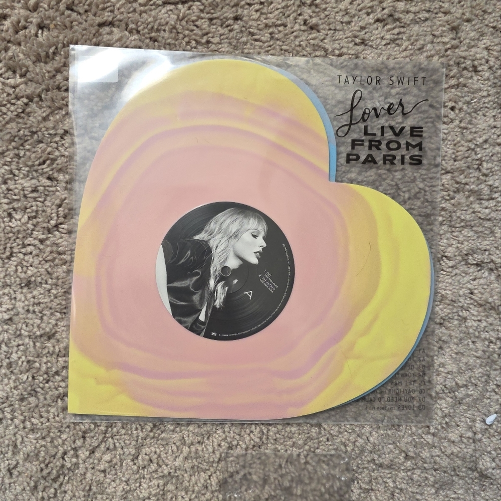 Taylor Swift Lover Live From Paris 2025 Vinyl